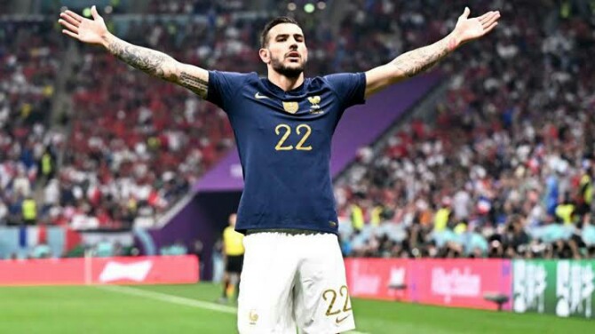 Golnya ke gawang Tim Maroko di babak semifinal Piala Dunia 2022 menjadikan T Hernandez sebagai pemain pertama yang menjebol gawang Y Bounou di turnamen ini