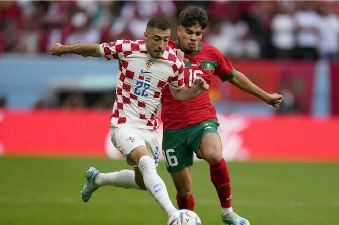 Timnas Kroasia berhasil meraih posisi ketiga setelah menumbangkan Timnas Maroko 2-1 dalam perebutan tempat ketiga Piala Dunia 2022 di Stadion Internasional Khalifa, Sabtu (17/12/2022).