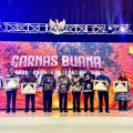 Walikota Medan, Muhammad Bobby Afif Nasution menerima Penganugerahan Garda Nasional Bumi dan Bencana Award 2022 dari Kementrian Dalam Negeri, kemarin.