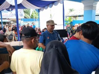 Sekretaris Gerindra Sumut, Sugiat Santoso, SE., MSP, hadiri jalan sehat dan donor darah bersama Keluarga Besar Sekolah Tinggi Keguruan dan Ilmu Pendidikan (STKIP) Budidaya dan ribuan masyarakat Kota Binjai, Minggu (25/12).