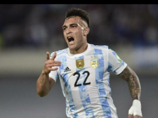 Penyerang Argentina, L Martinez diharapkan bermain maksimal guna menjebol gawang Kroasia
