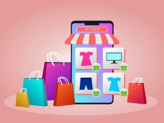 Ilustrasi belanja online