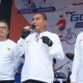 Komisaris Utama PT Bank Sumut Brata Kesuma (kiri), saat bersama Gubsu Edy Rahmayadi (tengah) dan Rahmat Fadillah Pohan saat menjabat Dirut PT Bank Sumut belum lama ini. Brata mengatakan, operasional Bank Sumut normal pasca Rahmat dinonaktifkan.(ist)