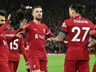 Laga antara Liverpool melawan Wolverhamton terpaksa dilakukan ulang di kandang Wolverhamton setelah kedua tim bermain imbang di putaran ketiga Piala FA di Stadion Anfield, Minggu (8/1/2022).