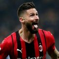 Oliver Giroud tetap menjadi andalan AC Milan saat bertemu AS Roma di San Siro, Senin (9/1/2023)