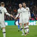 B Fernandes dan Eriksen yang menjadi aktor utama gol MU tercipta ke gawang Crystal Palace di Stadion Selhurst Park, Kamis (19/1/2023). Sayangnya, MU bermain imbang 1-1 dalam laga tersebut. Foto:google