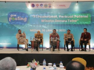F1 Powerboat di Danau Toba, Gubsu Edy Minta Jalan Rusak Diperbaiki