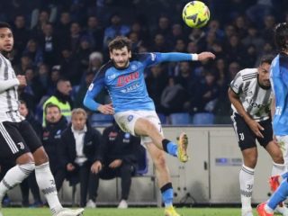 Napoli Gilas Juventus 5-1, Kvaratskhelia 1 Gol dan 2 Assist