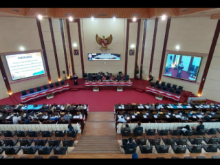 Suasana Sidang Paripurna DPRD Medan