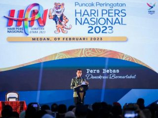 Presiden Sebut Dunia Pers Sedang Tidak Baik-baik Saja