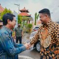 Walikota Medan, Bobby Nasution saat tiba di Desa Kutuh, Bali, Selasa (14/2/2023). Foto:Dinas Kominfo Medan