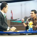 Kepala Kejaksaan Tinggi Sumatera Utara (Kajati Sumut) Idianto, SH,MH yang diwakili Kasi Penkum Kejati Sumut Yos A Tarigan,SH,MH menjadi narasumber pada acara dialog di Lembaga Penyiaran Publik TVRI Sumut, Senin (20/2/2023).