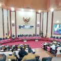 Suasana sidang parirpurna DPRD Medan dengan agenda penyampaian hasil reses Anggota DPRD Medan di Gedung DPRD Medan, Jalan Kapten Maulana Lubis, Senin (27/2/2023). Foto:kaldera/reza