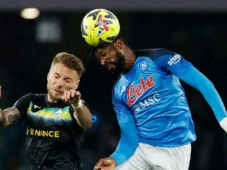 Bungkam Napoli di Kandang Sendiri, Lazio Masuk 4 Besar Klasemen Sementara