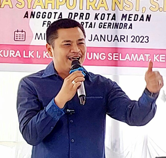 Anggota Komisi III DPRD Medan, Mulia Syahputra