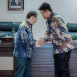 Walikota Medan, Bobby Nasution saat menerima Kepala BPK RI perwakilan Sumut di Balai Kota Medan, Kamis (9/3/2023).