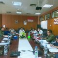 Suasana rapat dengar pendapat terkait pengelolaan parkir di Komplek Perumahan Asia Mega Mas, MEDAN di Ruang Rapat Komisi 4 DPRD Medan, Selasa (14/3/2023)
