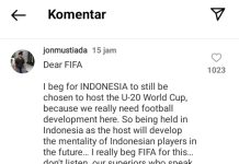 Warganet terpantau mengungkapkan rasa kecewa mereka dengan membanjiri kolom komentar tiga postingan terakhir di dua akun Instagram resmi FIFA