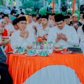 Walikota Medan, Bobby Nasution menghadiri buka puasa bersama di Kantor DPD Gerindra Sumut, Jalan Jendral Sudirman Medan, Sabtu (8/4/2023).