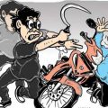 Ilustrasi kejadian begal