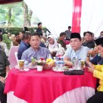Para insan media dan kepala OPD saat mengikuti silaturahim bersama Walikota Medan, Bobby Nasution di Rumah Dinas Walikota Medan, Jumat (14/4/2023)