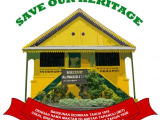 Cagar Budaya Medan, Madrasah Al Washliyah 1 Medan.(ist/HO)