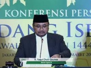 Sidang Isbat Putuskan Idul Fitri 22 April 2023, Hilal tak Penuhi Syarat