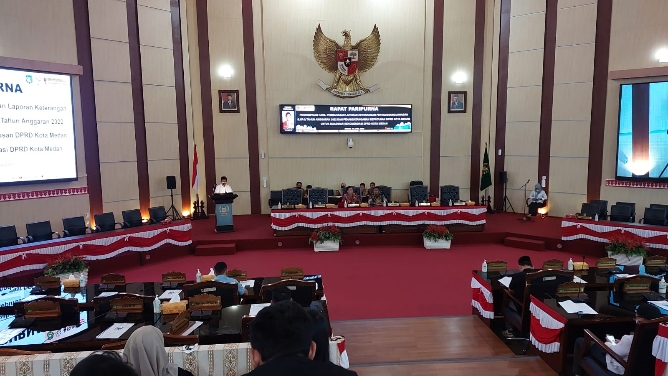 Ketua DPRD Medan, Hasyim mengungkapkan, dalam masa sidang kedua di 2023 ini, anggota DPRD Medan memprioritaskan fungsi legislasi yakni, penyelesaian pembahasan ranperda menjadi perda.