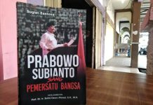Buku Prabowo Subianto, Sang Pemersatu Bangsa.