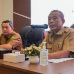 Asisten Ekonomi Pembangunan Setdako Medan, Agus Suriyono didampingi Sekretaris Dinas Pariwisata, Yuda P