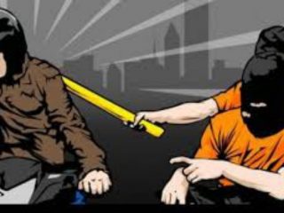 Aksi begal (ilustrasi)