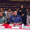 Walikota Medan, Bobby Nasution saat menghadiri paparan di Mapolrestabes Medan, kemarin.