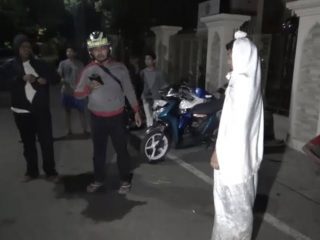 Konten Prank Pocong Di Riau, Lima Pria Ditangkap Polisi