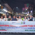 Launching Zonasi PKL di kawasan Pagaruyung