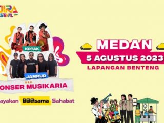 Jamrud dan Kotak Bakal Ramaikan Konser Musikaria Adira Festival Medan