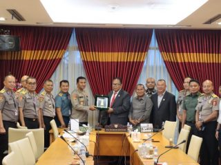 Terima Siswa Sespimti Polri, Baskami Bahas Begal