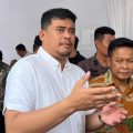 Walikota Medan, Bobby Nasution bersama Rektor USU, Muryanto Amin