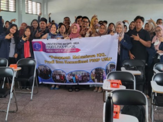 IKOM Fisip UMA Kirim Mahasiswa Kuliah Kerja Lapangan