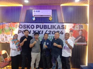 Para atlet Muaythai Sumut menanti raihan empat emas pada ajang PON XXI yang akan digelar Aceh-Sumut pada 2024 mendatang. Penantian ini sesuai dengan target Pengprov Muaythai Indonesia (MI) Sumut yang dinyatakan pada Posko Publikasi PON XXI/2024 Wilayah Sumut, Kantor Dispora Sumut, Jalan Wiliam Iskandar Medan, Rabu (26/7/2023)