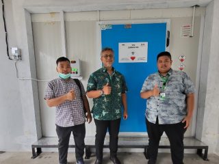 PT. SDLI (PT. Sumatera Deli Lestari Indah), sebagai rekanan RS Prof CPL USU (RS USU) dalam bidang pengelolaan limbah medis, menghibahkan ruang pendingin (cold storage) kapasitas 4,5 m3 kepada RS USU.