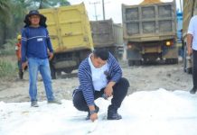Kunjungan Presiden RI Joko Widodo ke Labuhanbatu Utara Mei lalu dirasakan manfaatnya. Saat ini dana APBN sebesar lebih kurang Rp70 miliar sudah digelontorkan untuk pembangunan jalan Guntingsaga Kecamatan Kualuhselatan-Telukbinjai Kecamatan Kualuhhilir.