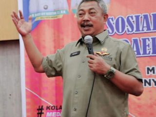 Dalam rangka penyelenggaraan Program Penanggulangan Bencana di Kota Medan BPBD Kota Medan melakukan Sosialisasi dan Simulasi Tanggap Darurat Bencana bagi Karyawan BRI Cabang Gatsu dan Iskandar Muda Kota Medan.