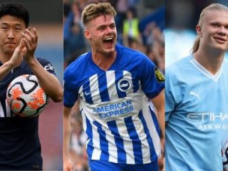 Kiri ke Kanan: Son Heung-min, Evan Ferguson dan Erling Haaland (kaldera/cbssport)