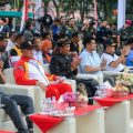 Walikota Medan, Bobby Nasution menghadiri kegiatan The Rising Tide - Resonance A 2023 di Lapangan Benteng, Sabtu (9/9/2023).