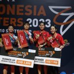 Pebulutangkis tunggal putri Indonesia, Ester Nurumi Tri Wardoyo menjadi juara BNI Indonesia Masters 2023. Sukses tersebut didapat setelah di partai final mengalahkan pemain Chinese Taipei, Chiu Pin-Chian dia set langsung dalam laga yang berlangsung di GOR Pancing, Medan, Minggu (10/9/2023).
