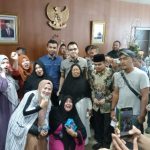 Para pedagang Pusat Pasar saat bertemu dengan Anggota Komisi 3 DPRD Medan