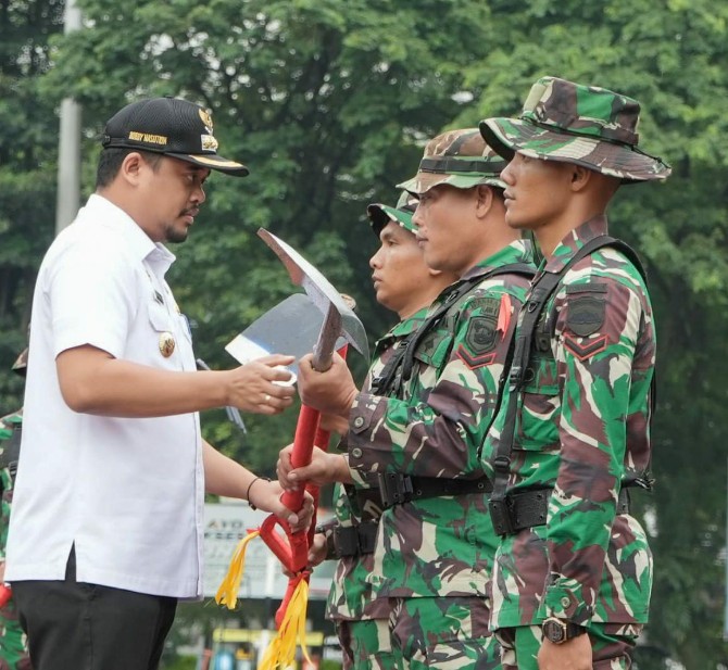 670px x 617px - Bobby Nasution: TMMD Pererat Kemanunggalan TNI Dengan Rakyat