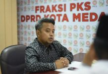 Ketua FPKS DPRD Medan, Syaiful Ramadhan