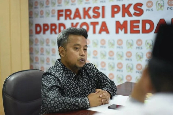 Ketua FPKS DPRD Medan, Syaiful Ramadhan