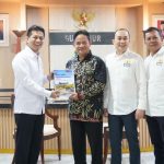 Ketua Umum Kadin Sumatera Utara Firsal Dida Mutyara, bersama pengurus beraudiensi dengan PJ. Gubernur Provinsi Sumatera Utara Hassanudin.